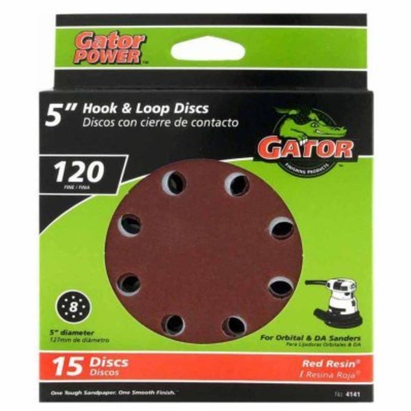 Gator Finishing 15PK 5 220G Sand Disc 4140GA